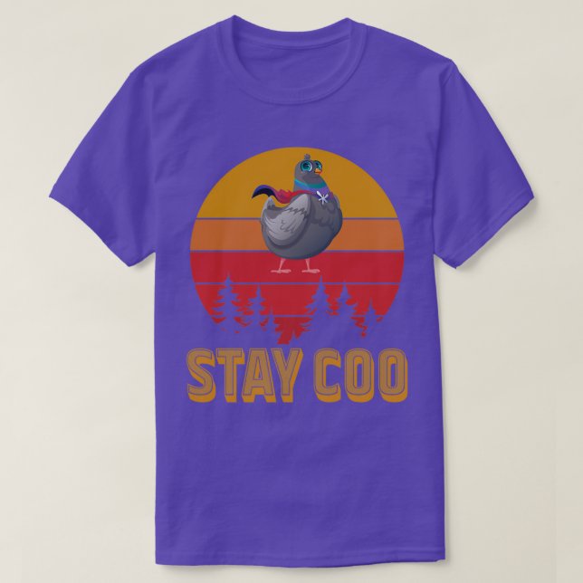 Camiseta Keep Coo Vintage Pigeon 39 (Frente do Design)