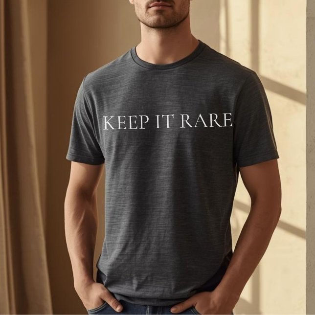Camiseta Keep It Rare Steak Lover Carnivore (Criador carregado)