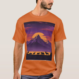Camiseta Keep It Wild T-Shirt – Retro Outdoor Adventure Nat