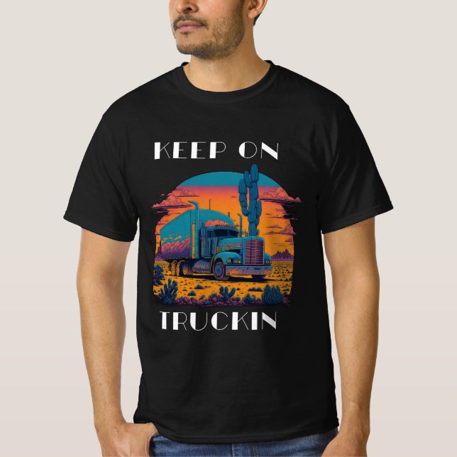 Camiseta Keep On Truckin' T-Shirt (Frente)