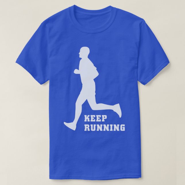 Camiseta Keep Running 3 (Frente do Design)
