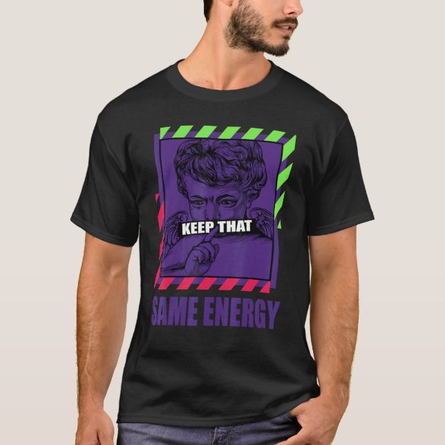 Camiseta Keep That Same Energy Alternate Bel Air 5s Matchin (Frente)