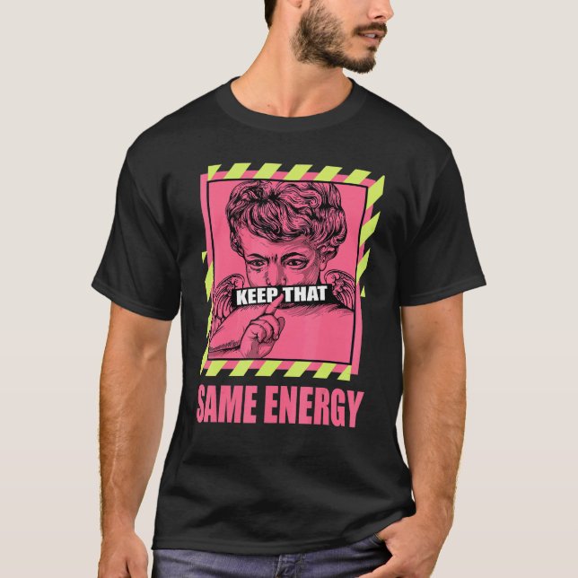 Camiseta Keep That Same Energy Lemon Venom 4s Matching (Frente)