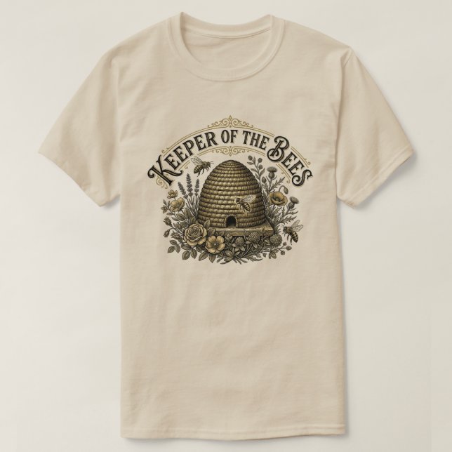 Camiseta Keeper of the Bees Victorian (Frente do Design)