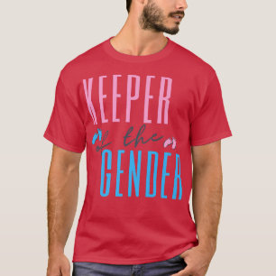 Camiseta Keeper of the Gender Reveal Party Baby Announcemen