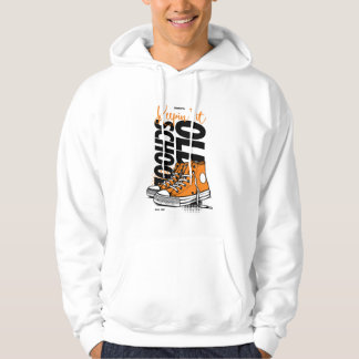 Camiseta Keepin’ It Old School – Laranja Retrô Sne