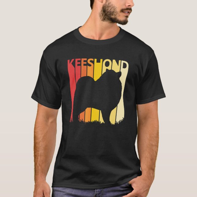Camiseta Keeshond (Frente)