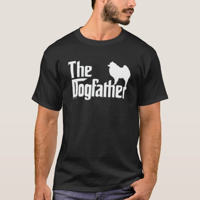 Camiseta Keeshond Keeshond pai (Frente)