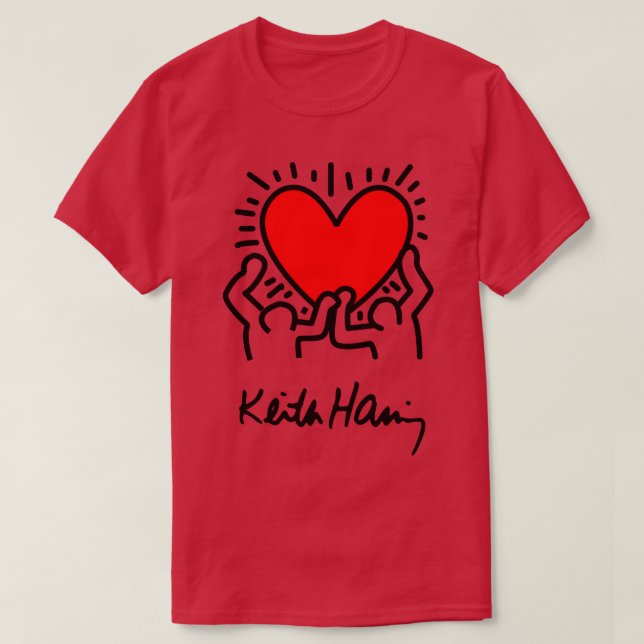 Camiseta keith dor haring 2 TShirt 1 (Frente do Design)