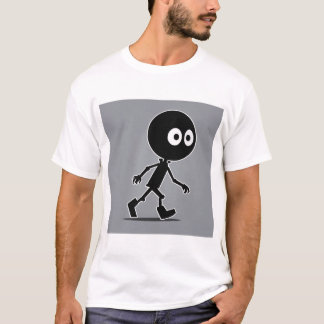 Camiseta Keith Haring x Bape Logotipo T-Shirt"