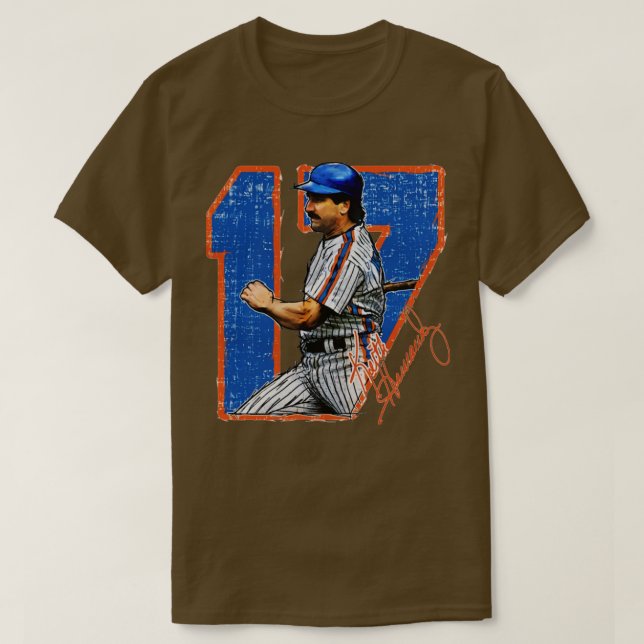 Camiseta Keith Hernandez New York M Game (Frente do Design)