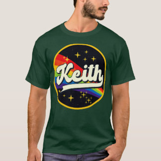 Camiseta Keith Rainbow No Space Vintage Style