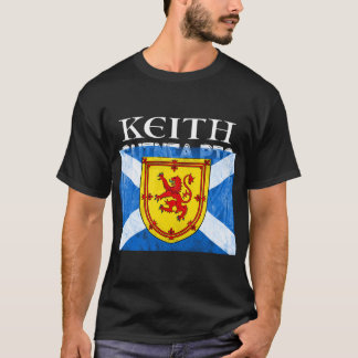 Camiseta Keith Scottish Clan Name Gift Scotland Flag Festiv