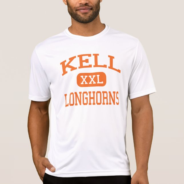 Camiseta Kell - Longhorns - segundo grau - Marietta Geórgia (Frente)