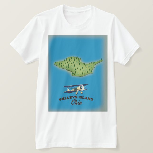 Camiseta Kelleys Island Ohio (Frente do Design)
