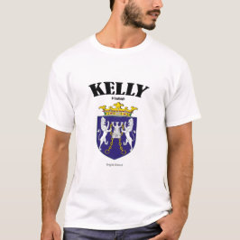 Camiseta KELLY Crest Tradução e Significa T-Shirt