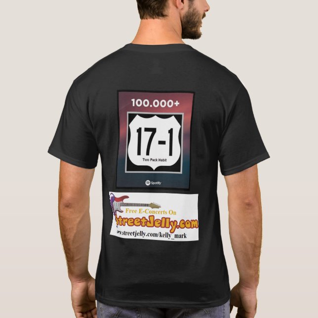 Camiseta Kelly Mark Live T-Shirt (Verso)