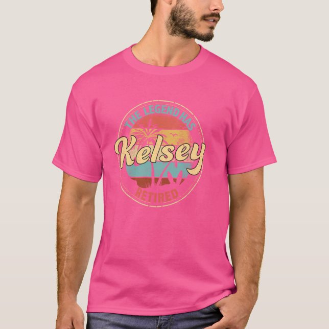 Camiseta Kelsey Legend Abandonou A Reforma Personalizada (Frente)