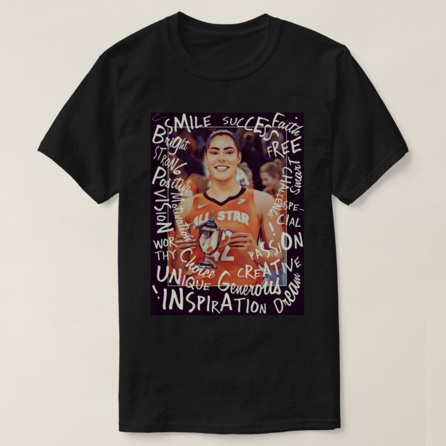 Camiseta Kelsey Plum (Frente do Design)