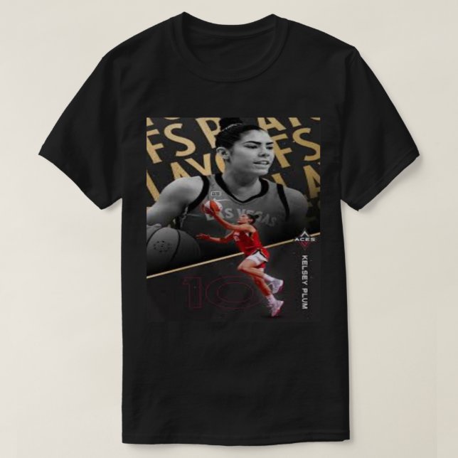 Camiseta Kelsey plum wnba (Frente do Design)
