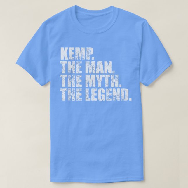 Camiseta KempKemp Nome da família Kemp sobrenome Kemp Apeli (Frente do Design)