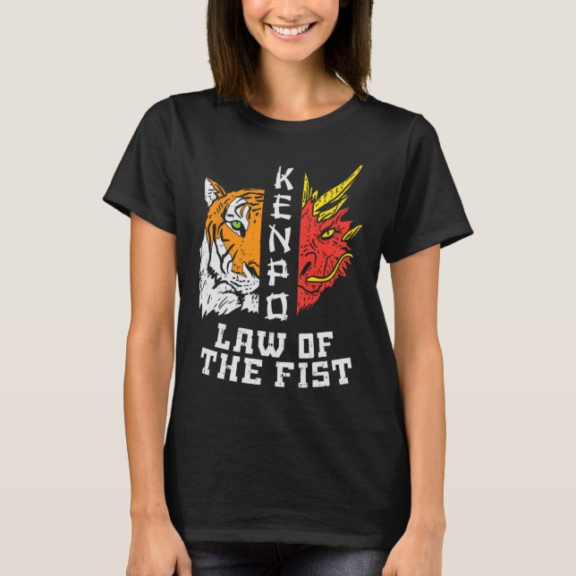 Camiseta Kempo Karate Men Wo (Frente)