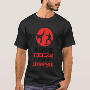 Camiseta Kempo não é um Esporte, é um Estilo de Vida Kenpo