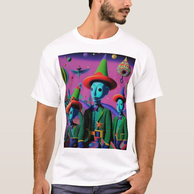 Camiseta Ken Gage Fiesta Psicodélica (Frente)