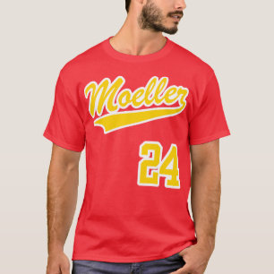 Camiseta Ken Griffey Jr MOELLER Away Jersey Front Back Prin