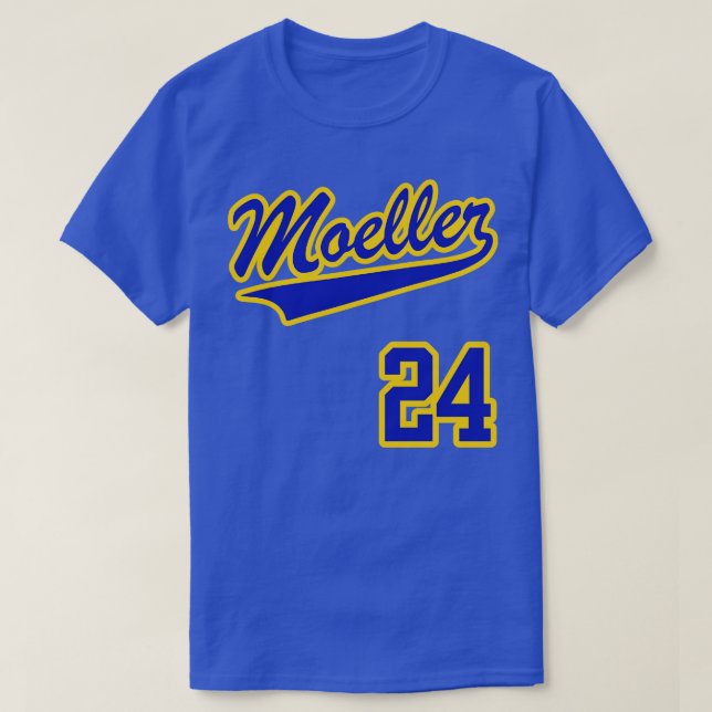 Camiseta Ken Griffey Jr MOELLER Jersey Front Impressão (Frente do Design)