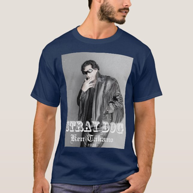 Camiseta Ken Takano 2024 - T-Shirt Marinho (Frente)