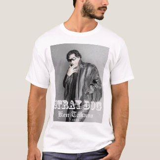 Camiseta Ken Takano Stray Dog 2024 T-Shirt - Branco