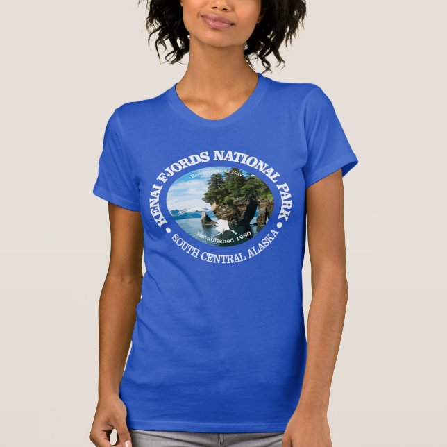 Camiseta Kenai Fjords NP (Frente)