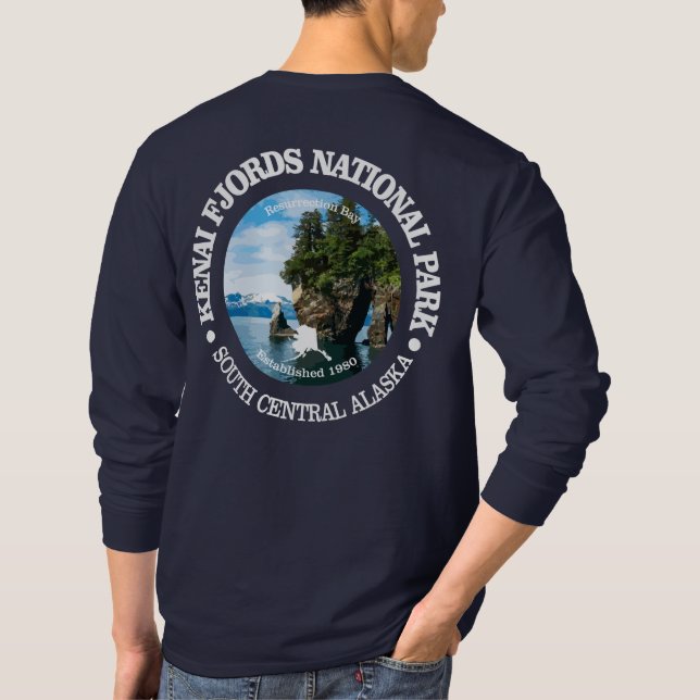 Camiseta Kenai Fjords NP (Verso)