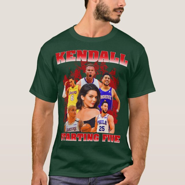 Camiseta kendall começando cinco 5 humor sarcasmo engraçado (Frente)