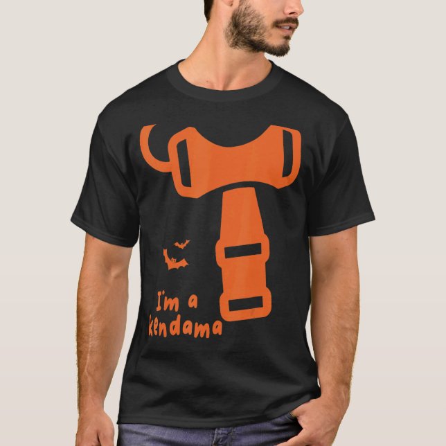 Camiseta Kendama Halloween Kendama Costume Sou Kendama Ha (Frente)