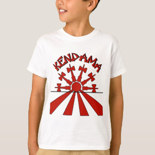 Camiseta Kendama Sun, vermelho