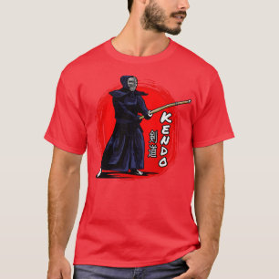 Camiseta Kendo Aikido Martial Arts Fighter
