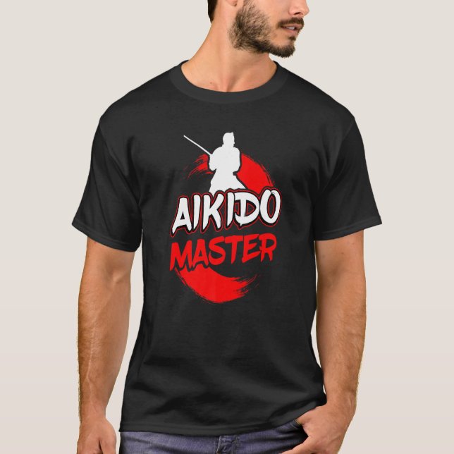 Camiseta Kendo Aikido Master Kenjutsu Japão Martia Japonesa (Frente)