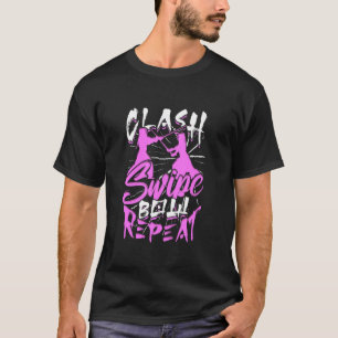 Camiseta Kendo Artes Marciais Japonesas Choque Deslizar Arc