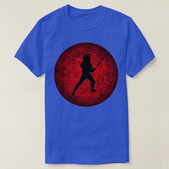 Camiseta Kendo Japan Samurai Vintage Gift (Frente do Design)