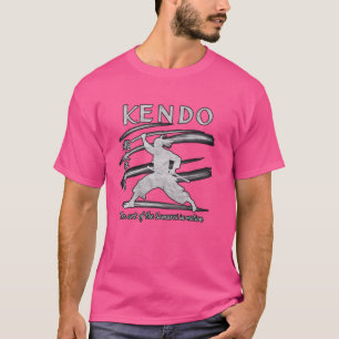 Camiseta Kendo Japonês Design de Arte Marcial Cotação 3