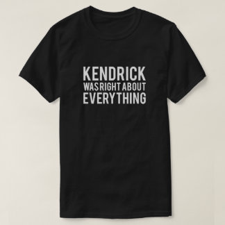 Camiseta Kendrick Estava Certo