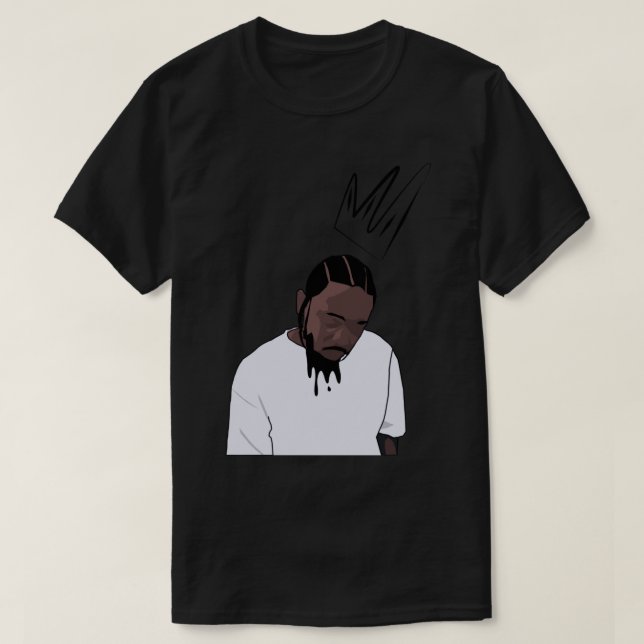 Camiseta Kendrick Lamar 3 (Frente do Design)