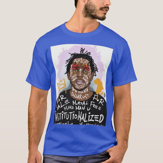 Camiseta Kendrick Lamar engraçado (Frente)