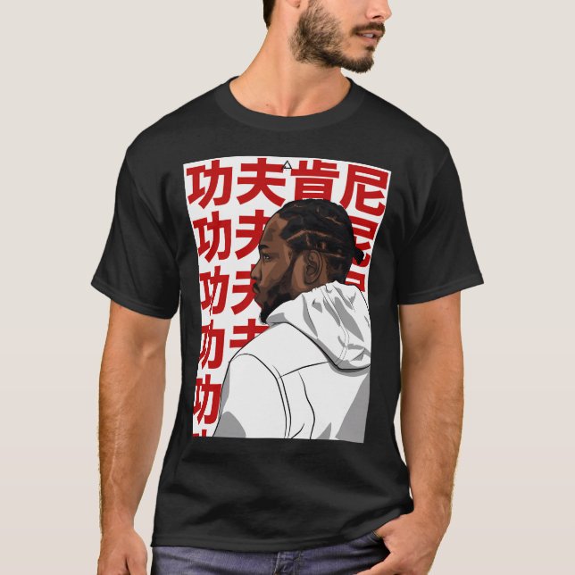 Camiseta Kendrick Lamar (Kung Fu Kenny) (Frente)