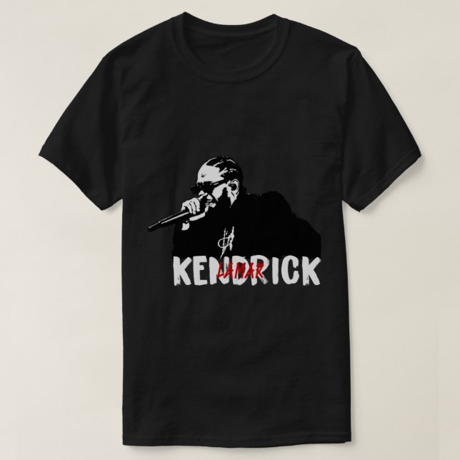 Camiseta Kendrick Lamar Morale a Kendrick Lamar Sr. Moral (Frente do Design)