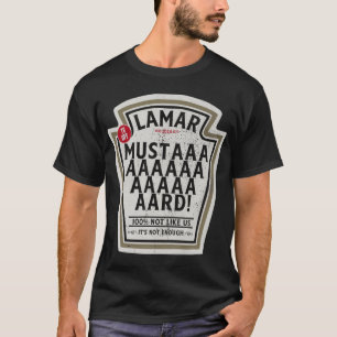 Camiseta Kendrick Lamar MostardaV Off vintage