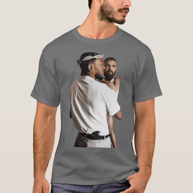 Camiseta Kendrick Lamar segurando Ba garota (Frente)