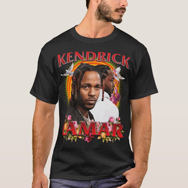 Camiseta Kendricks Lamar vintage (Frente)